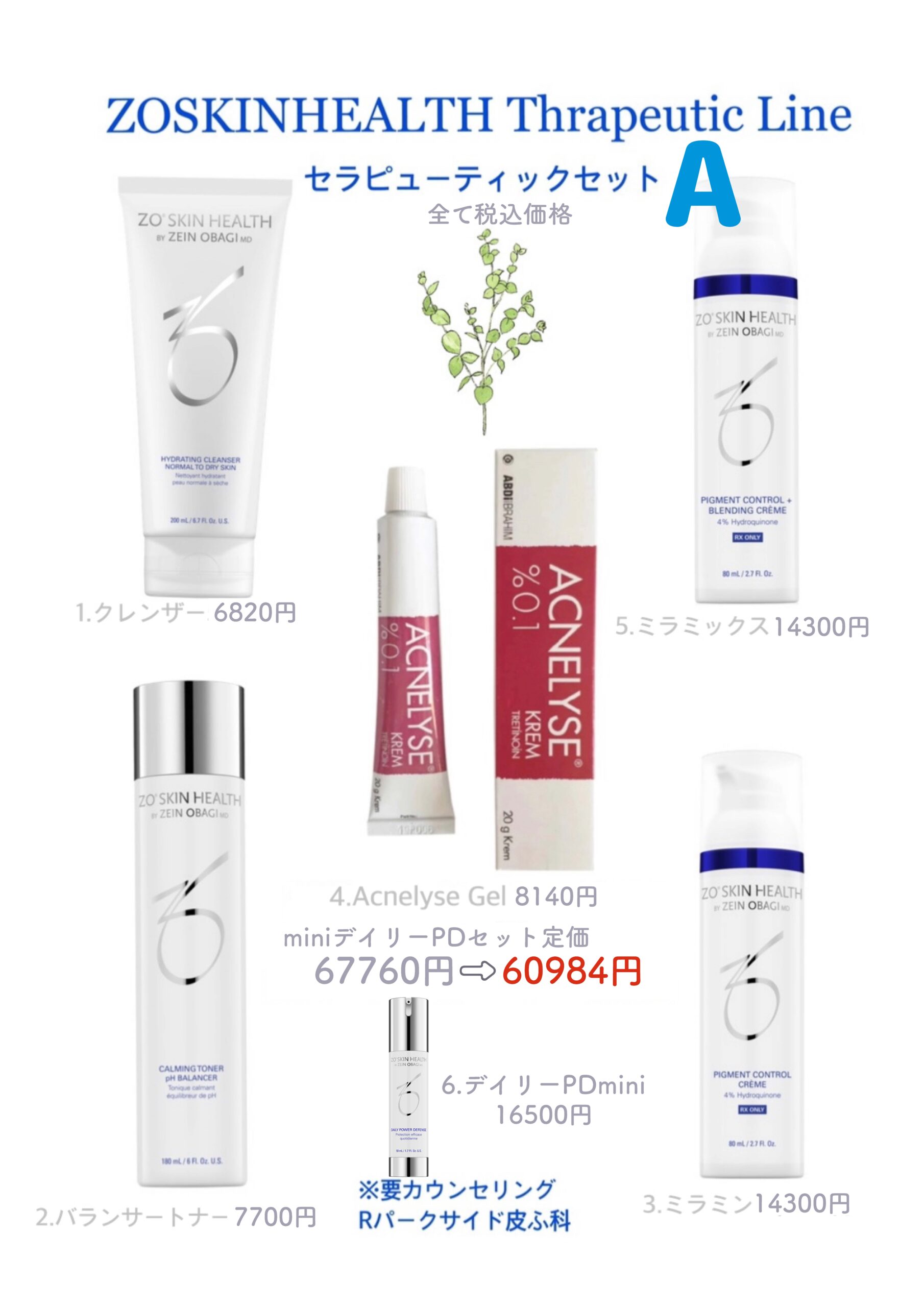 ゼオスキンヘルス＜セラピューティックプログラム＞ | Rパーク
